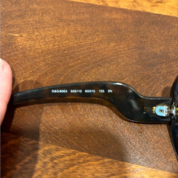 D&G Tortoiseshell Y2K Vintage Sunglasses oversized 90’s